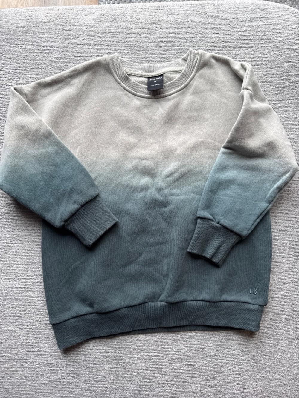 Little Bipsy ombré crew neck